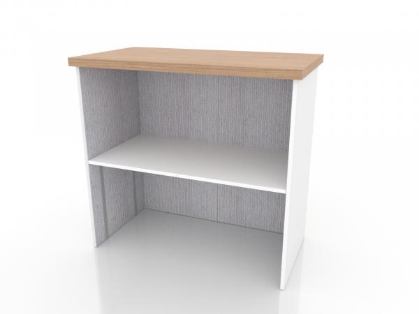 LT-114 Trade Show Counter -- Open Back